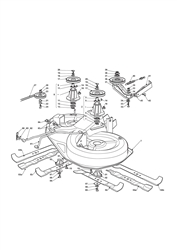 xg140hd castel-twincut part diagram